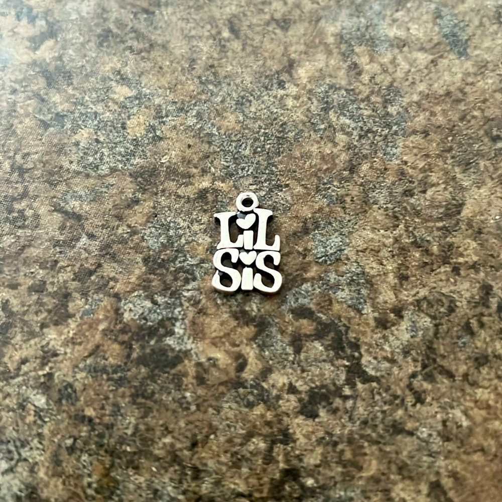 Lil Sis James Avery Charm